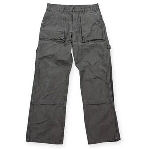 Dickies Pants Men's 32x29 Carpenter Duck Canvas Double Knee Workwear Trousers